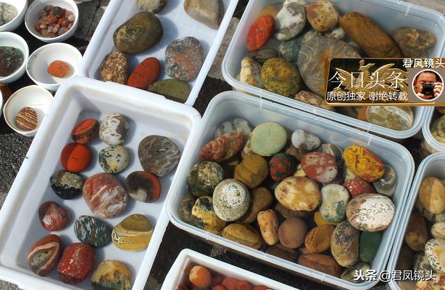 湖北宜昌：三峡奇石价值高，红玛瑙龙吐珠质地品相好，售价5万元